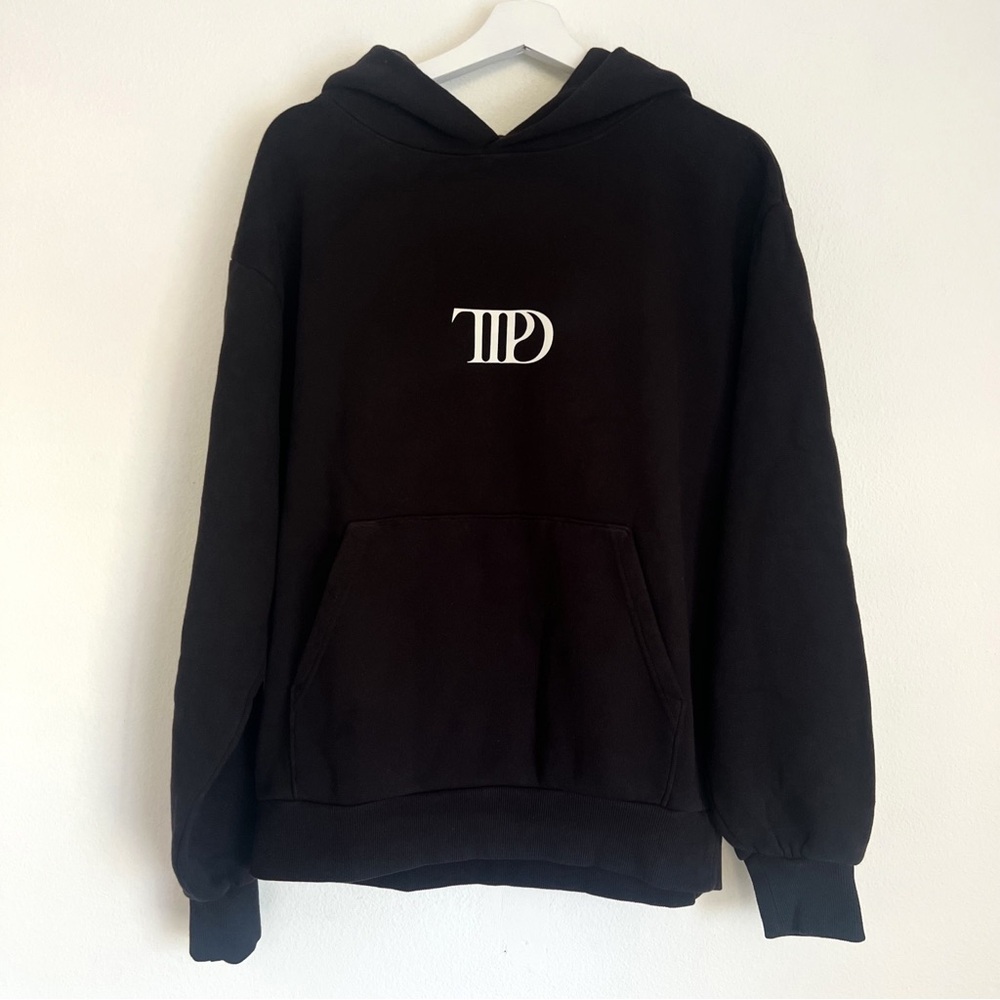 NEW Taylor Swift Who's Afraid of Little ol' Me TTPD Hoodie Dark Brown Album M